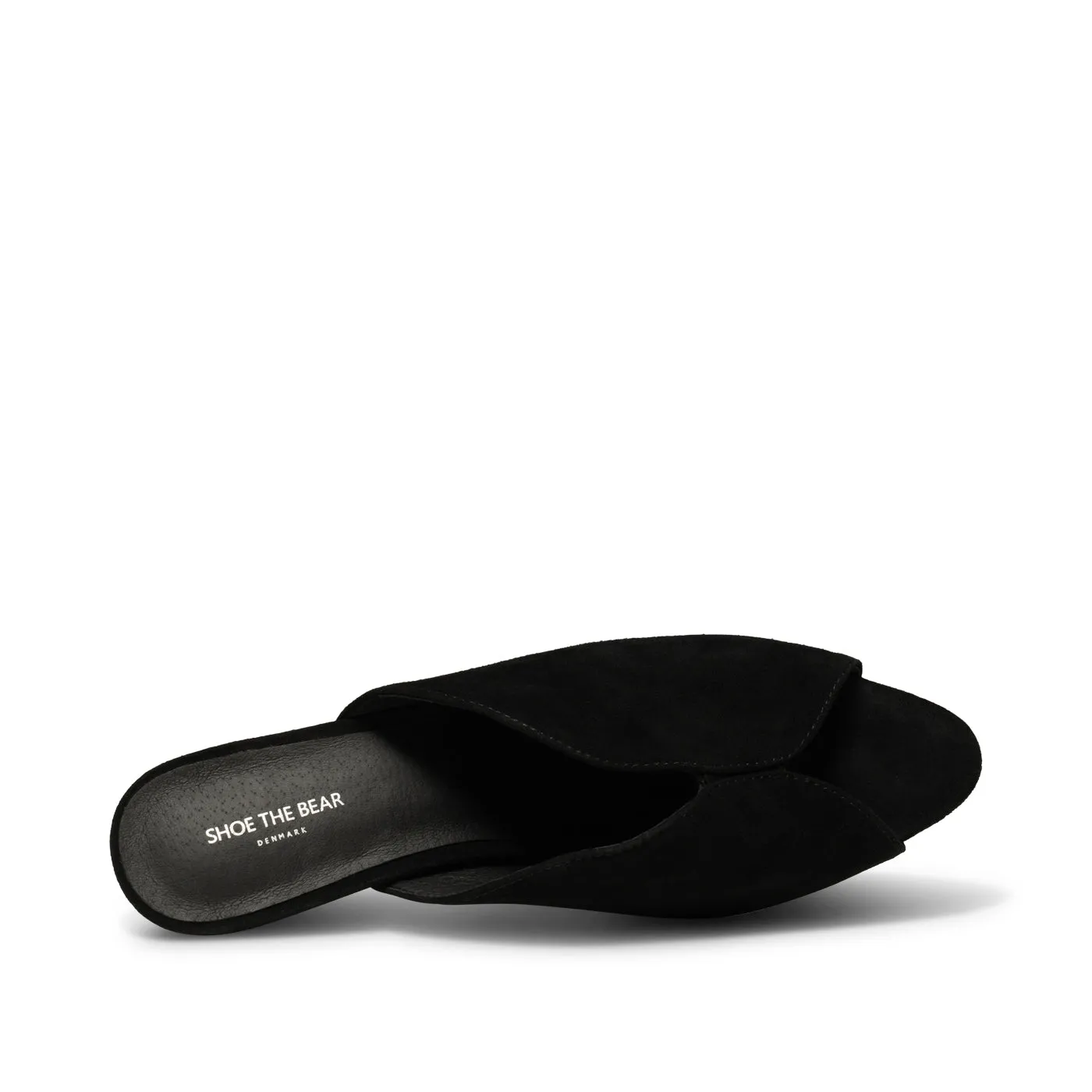 Valentine sandal suede - BLACK