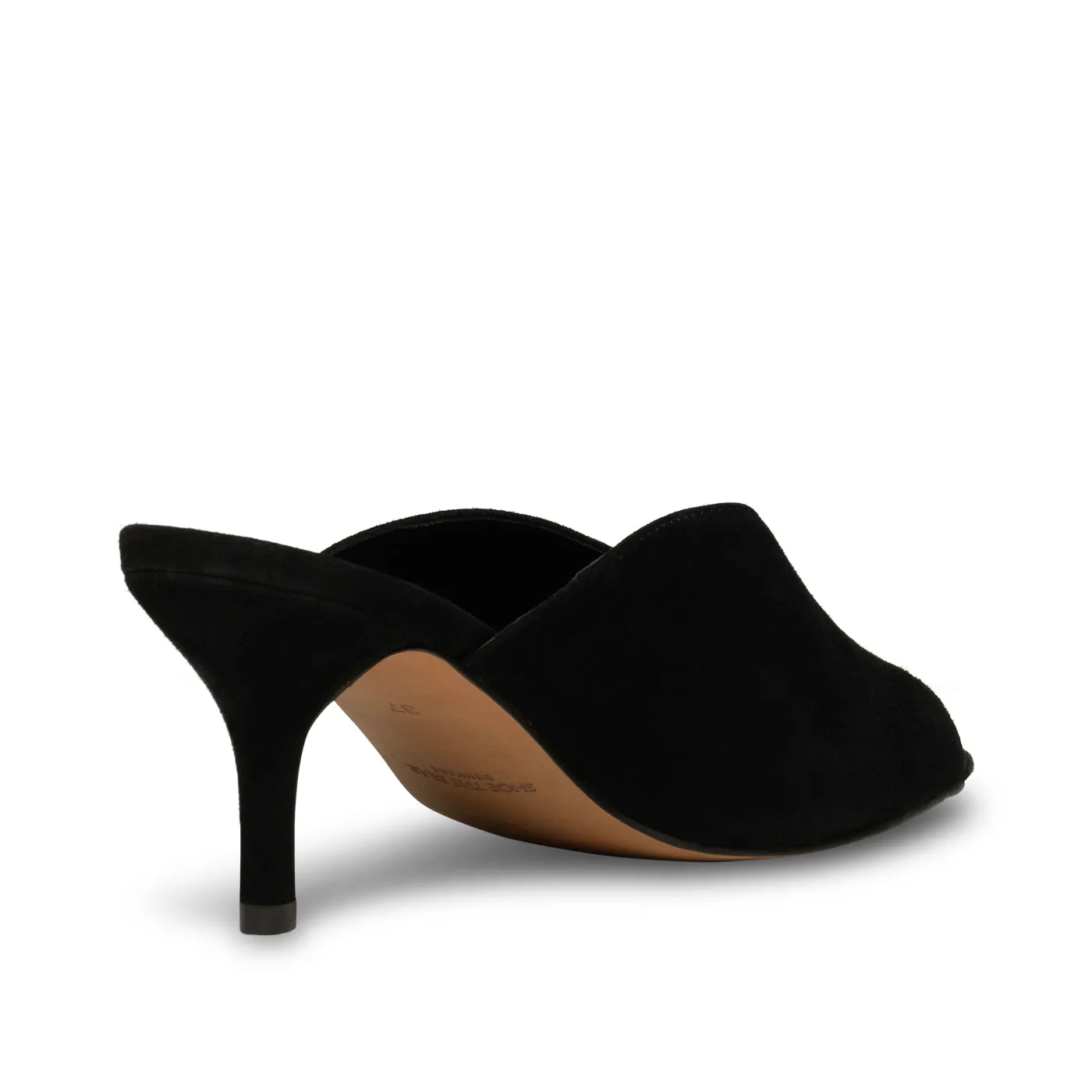 Valentine sandal suede - BLACK