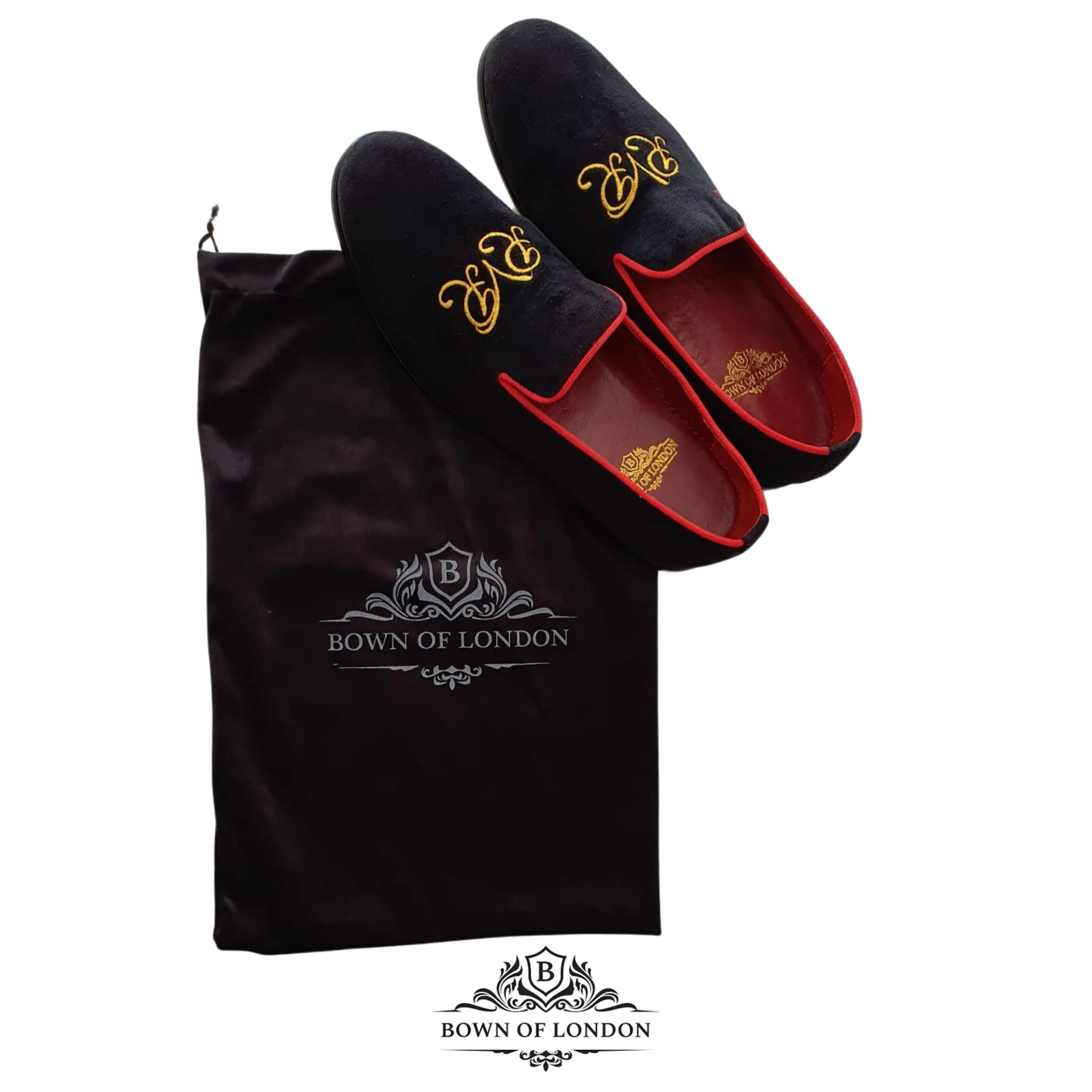 Velvet Loafer/Slipper Shoe Kanji