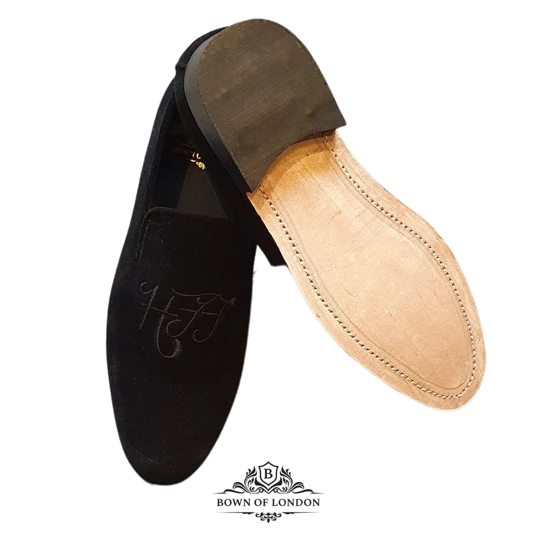 Velvet Loafer/Slipper Shoe Kanji