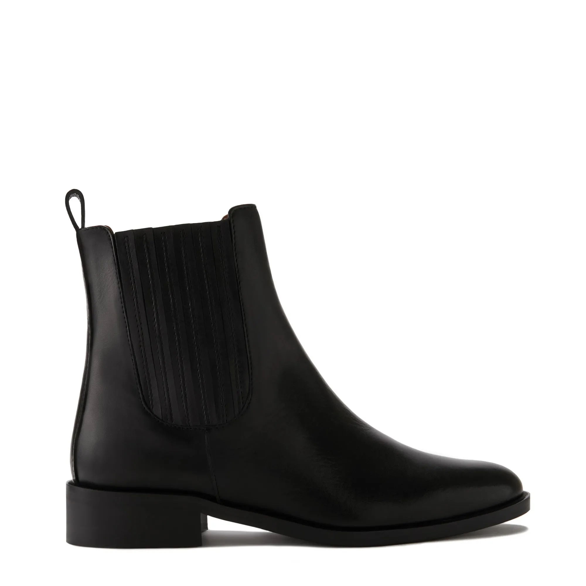 Vendôme Chey black calfskin leather chelsea boots