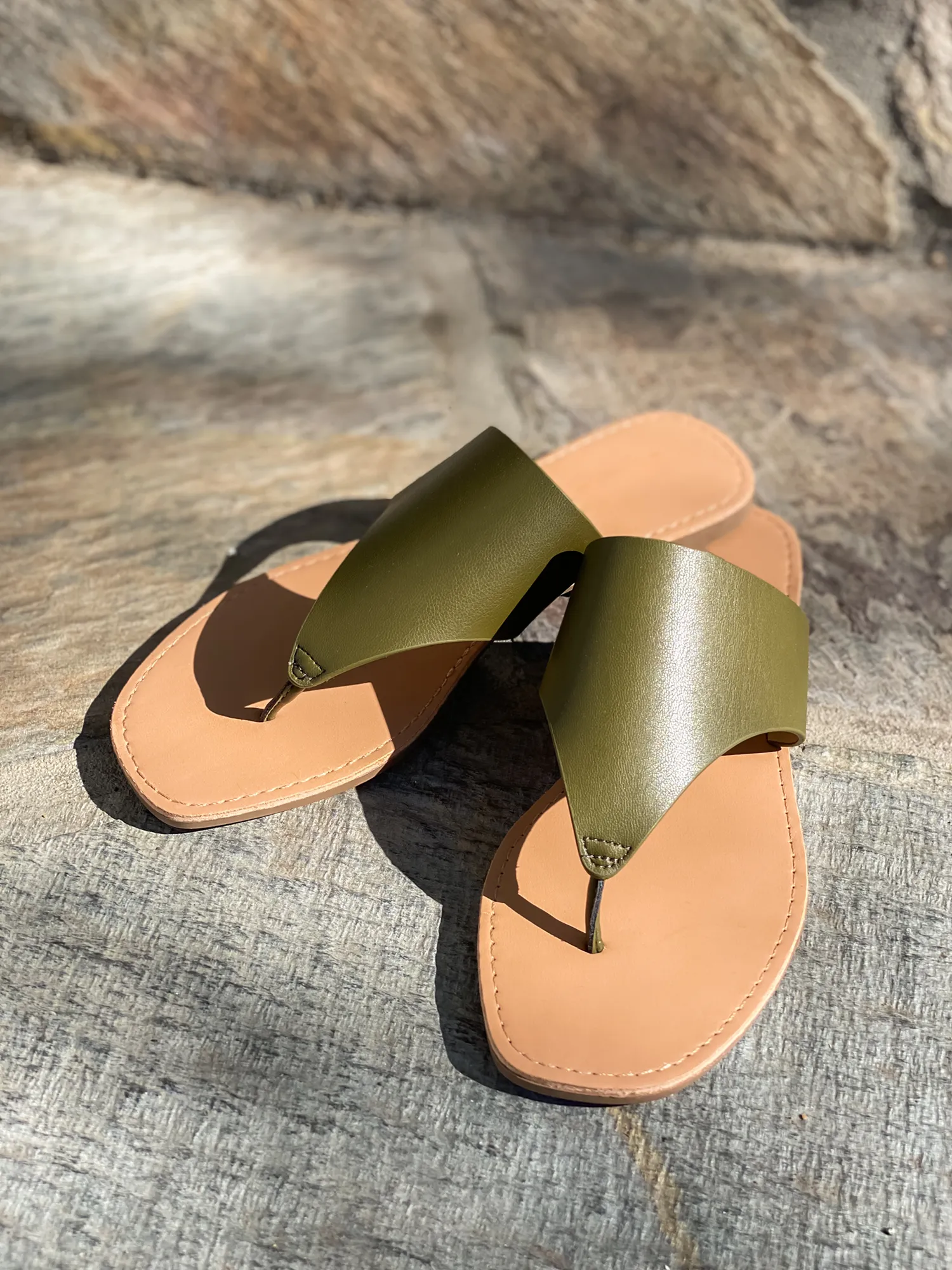 Vermont Sandal in Olive - Final Sale