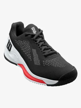 Wilson Rush Pro 4.0 Black/White/Poppy Red Men's Tennis Shoe