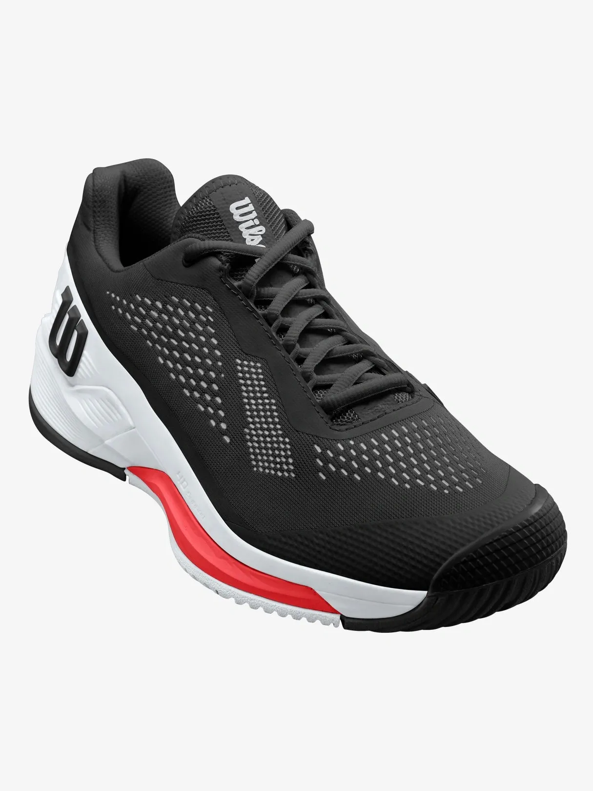 Wilson Rush Pro 4.0 Black/White/Poppy Red Men's Tennis Shoe