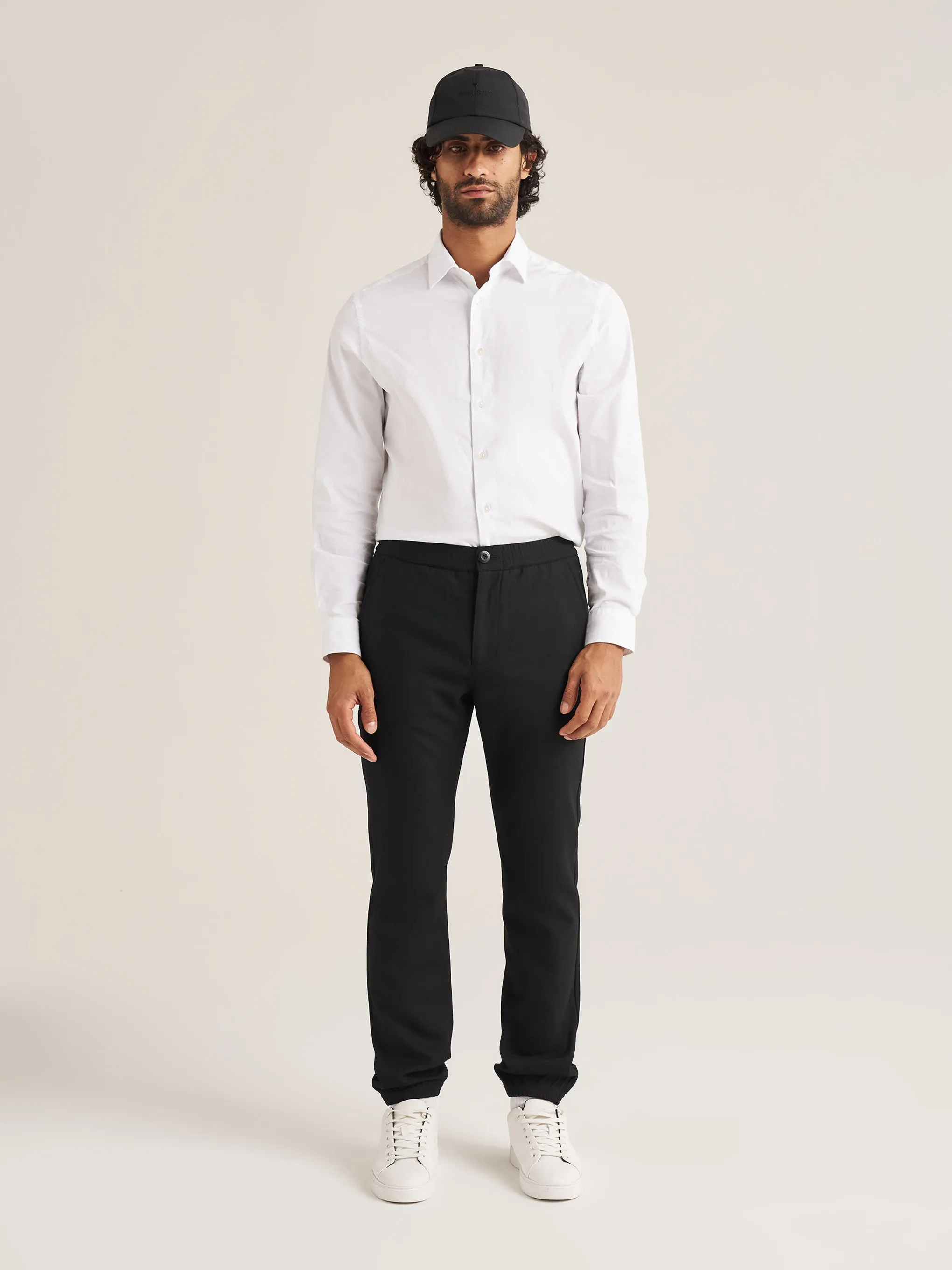 Wool Smart Cuffed Pant