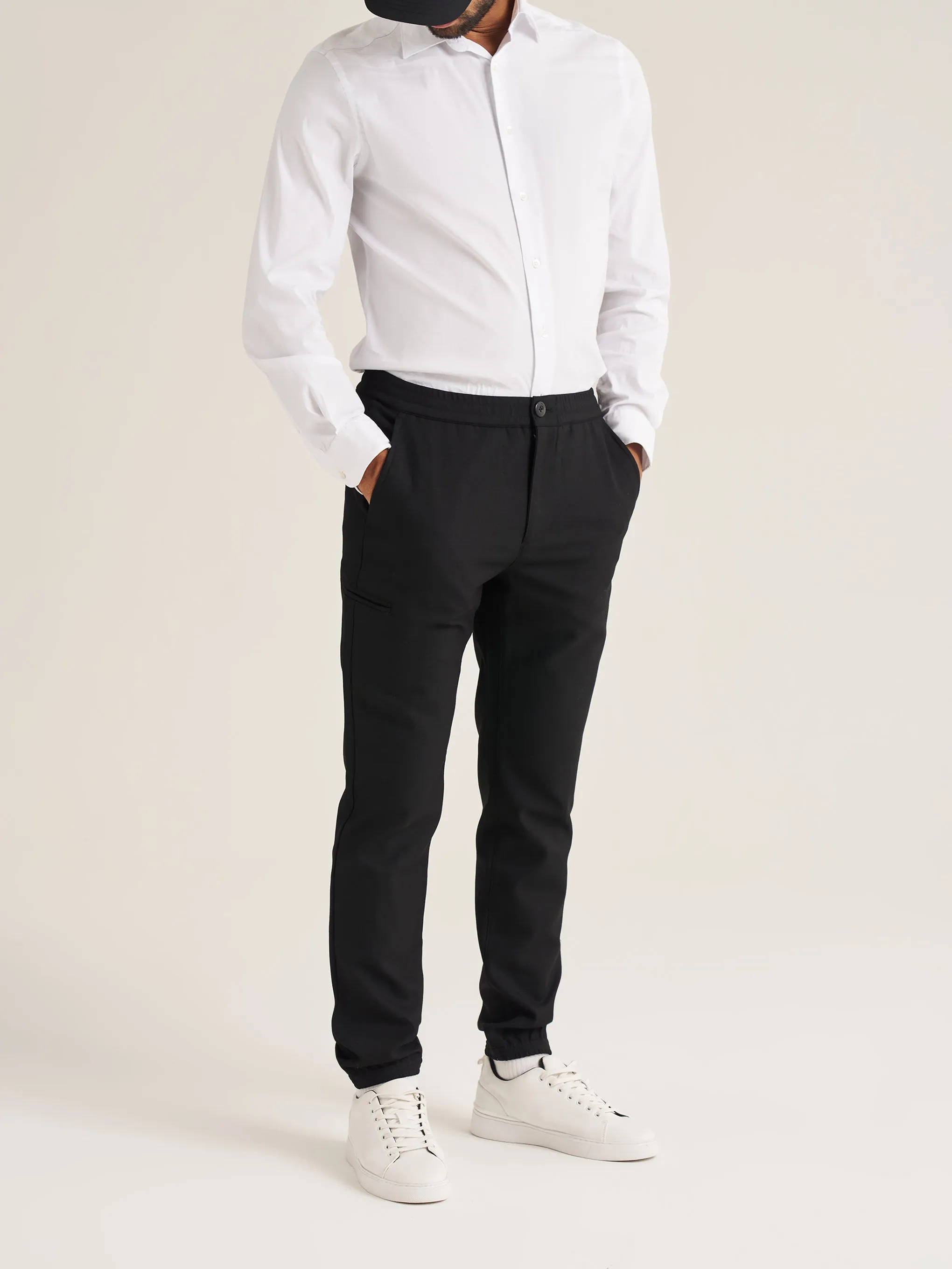 Wool Smart Cuffed Pant