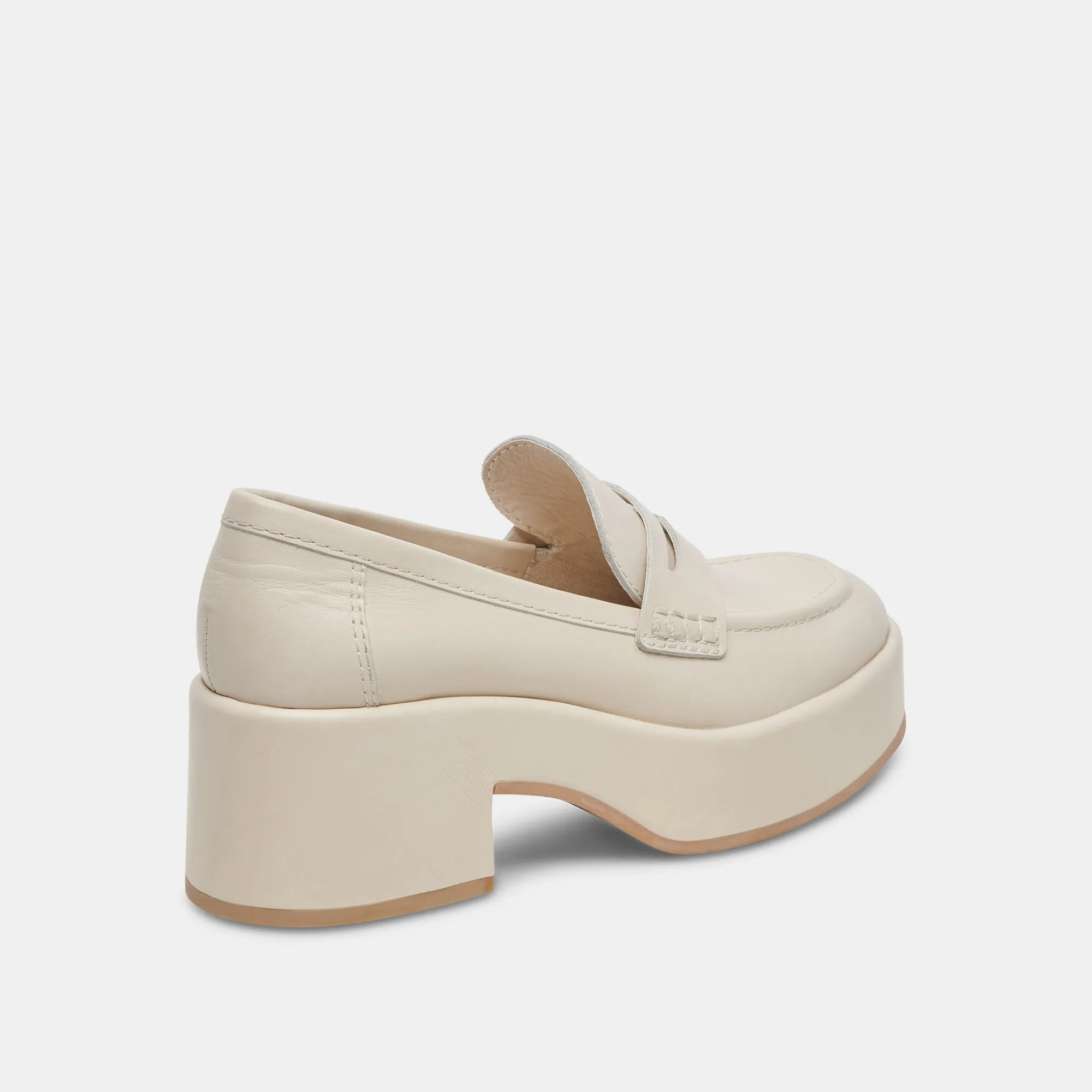 YANNI LOAFERS IVORY LEATHER